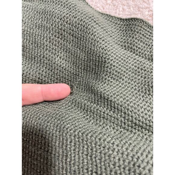 rue21 Women's Size Large Shawl Collar Open Front Cardigan Green - Picture 4 of 8